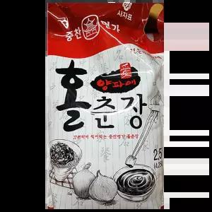 양파 홀춘장 (중찬 2.5k) 식당용 고기집 간짜장용 자장면용 유니짜장용 식품