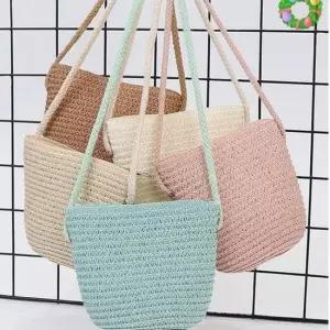 왕골 미니가방 라탄 크로스백 왕골미니 미니백 크로스 밀짚가방 여름가방 라탄미니백