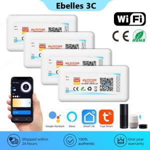 Tuya WiFi 스마트 LED 컨트롤러 RGB/RGBW/RGBCCT 단색 조집열판기 DC5V-24V 스트립 원격 스위치는 Alexa Go