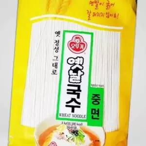 식자재 국수 중면 오뚜기 3kg 누들 식당용 중면국수 업소용 식당 누들