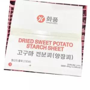 식자재 양장피 화풍 고구마전분피 400g x4개