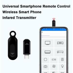 iPhone IR 블래스터 어댑터 용 휴대 전화 원격 제어 TypeC TV 에어컨 팬용 범용 적외선 스마트