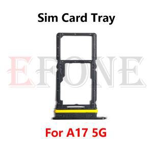 호환 갤럭시 호환 A07 A17 4G 5G용 SIM 카드 트레이 슬롯 어댑터 칩 서랍 홀더 교체 부품