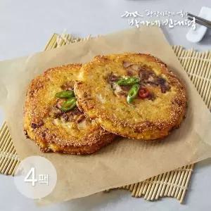[NS홈쇼핑][박가네 빈대떡] 고기 빈대떡 390g x 4 (총 8장)[35999638]