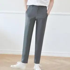 교복몰 (빅사이즈)(하복)진그레이 교복 바지 남자