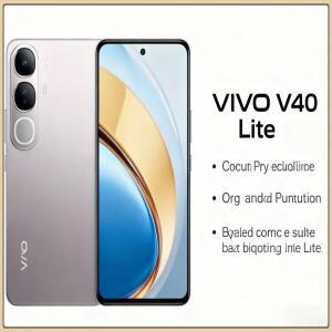 VIVO V40 Lite 스마트폰 6.78'' HD+ 디스플레이 50MP 듀얼 카메라 5000mAh 대용량 배터리 44W 고속 충전 안