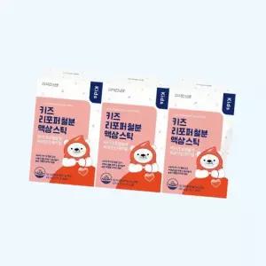 김석진랩 키즈 어린이 리포퍼 철분 액상 스틱 3박스 90일분 4916639