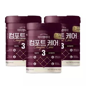 남양 아기 분유 아이엠마더 컴포트케어 3단계 12~24개월 800g 3개