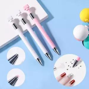 고품질 네일아트 돌려쓰는 펜형 돌돌 스톤픽커 십자수펜 2종 스톤픽커 (WB39872)