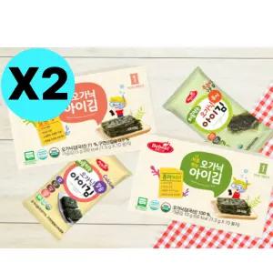 베베스트 처음먹는 아이 김 칼슘 10봉 + 퓨어 10봉 X2