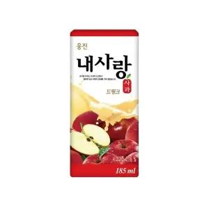 웅진 내사랑 사과 드링크 185ml x 9개