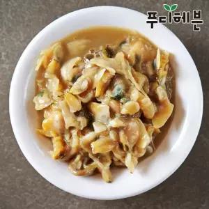 푸디헤븐 쫄깃하고 짭조름한 밥도둑 바지락 조개젓 1kg