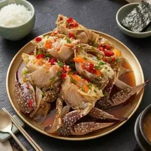 푸디헤븐 꽃게옥 북한강점 연평도산 살이 꽉 찬 알배기 간장 꽃게장 1kg