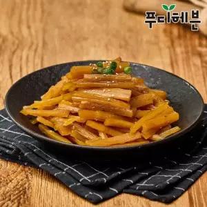 푸디헤븐 구첩반찬 아삭하고 달콤짭짤한 우엉조림 1kg