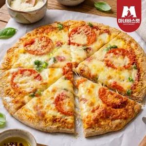 [마녀바스켓] 햄 페퍼로니 가득 클래식 한판 콤비네이션피자 460g x1개