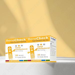 베네첵 2in1 콜레스테롤 시험지 25매 2box 콜레스테롤