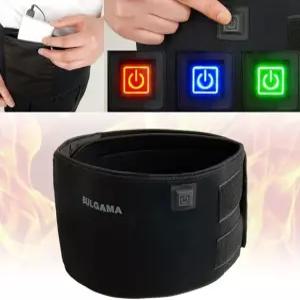불가마 USB 발열복대 허리 복부 배 찜질기 온열 복대