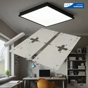 LED모듈 방등 50W 400x178 기판 안정기 교체 리폼 DIY S4 6500K