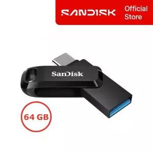 [샌디스크] 울트라 듀얼 드라이브 고 USB 메모리 64GB 64기가 DDC3 블랙 Gen1 150MB/s