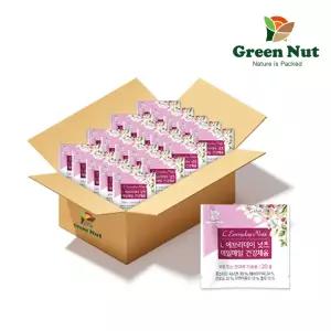 [그린너트] 하루한줌견과 엘 에브리 20g 100봉 100낱봉 해바라기씨 코코넛 견과류
