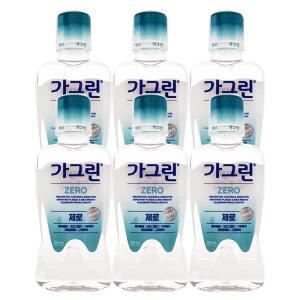 동아제약 가그린 250ml 제로 x 6개