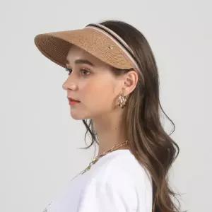 [라라]  천연 라피아 썬캡 B-베이지
