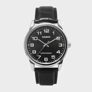 [카시오]CASIO 카시오 MTP-V001L-1B 남성시계 심플 가죽 손목시계