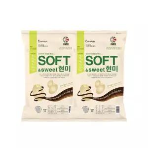 나노미 씻을 필요 없는 백미식감 현미쌀 더블 구성 소프트현미1kg+1kg