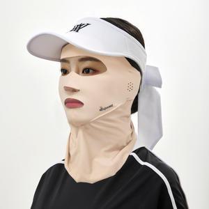 네이팡 풀커버 오픈 클로즈 자외선차단 골프마스크 쿨링 얼굴햇빛가리개 야외활동 자전거 등산 여성 FACE가드
