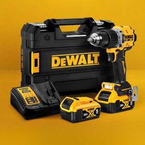 20V MAX 5.0Ah XR 브러쉬리스 프리미엄 컴팩 디월트 햄머드릴 드라이버 DCD805P2T-KR