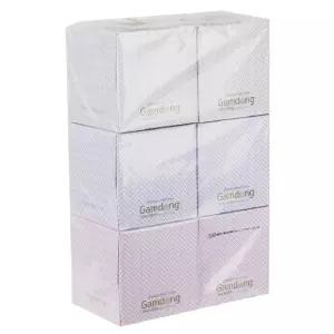 미니 각티슈 250매 6p 2겹/곽티슈/미용휴지/사각티슈/곽휴지/사각휴지/휴지/화장지/테이블/탁상용/가정용