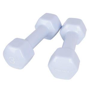 아이워너 뷰티 육각 덤벨 3kg (2개입 1세트) 아령 근력운동 홈트 헬스