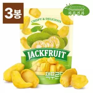 하루견과 [하루견과] 열대과일 풍미 그대로 잭푸르트칩 135g 3봉
