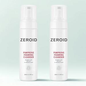제로이드 핌프로브 포밍클렌저 저자극 클렌저 200ml 2개