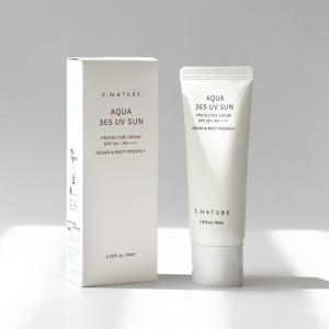 에스네이처 아쿠아 365 유브이 선크림 40ml 1개