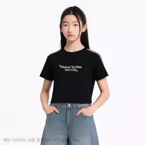 [모다울산]레이스 테이프 반팔티 TGRA25518_US