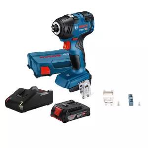 보쉬 GDR18V-200 충전 임팩트 드라이버 2.0Ah 1B 세트 임팩렌치