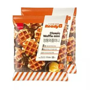 [JH삼립]냉동 정통미니와플 20입(600g)2봉