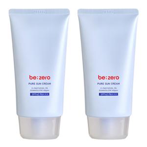 더마팩토리 비제로 퓨어 선크림 무기자차 80g X2개