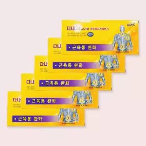 다나 기자기방파스(10p) 5팩 관절 어깨 무릎 허리 통증 패치