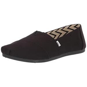 TOMS 여성용 알파가타 재활용 면 캔버스 로퍼 플랫