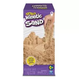 키네틱 샌드 브라운 모래 1kg/모래놀이/아트/유치원/색모래/감각/촉감/놀이/발달/장난감/유아/실내/어린이