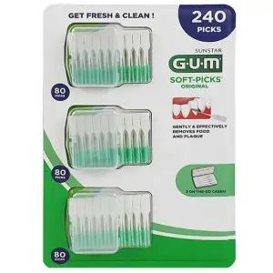 GUM 검 소프트픽 오리지널 치간칫솔 240개입 코스트코 일회용 치실 무료배송 gx