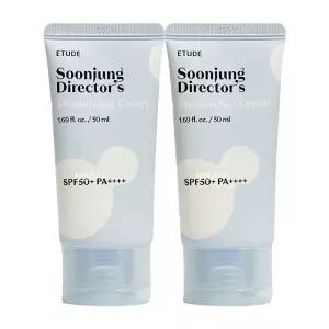 에뛰드 순정 디렉터 수분 선크림SPF50+ 50ml X 2개