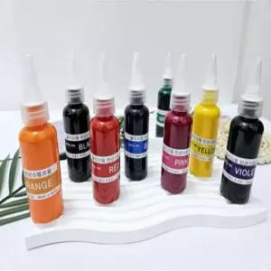 50ml 만년용 리필잉크 8색 칭찬도장 택배박스패키징 만년인 만년스탬프