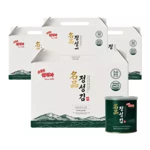 소문난삼부자 명품 정성김 2호 캔김 선물세트 30g 6캔 4세트