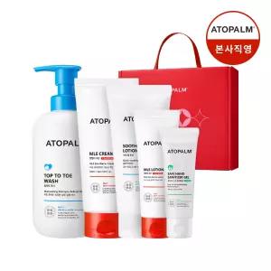 아토팜 출산 선물 3종세트(크림+워시+로션)