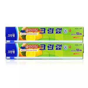 1+1 크린랩 슬라이딩 크린랩 25cm x 100m 주방용 위생랩