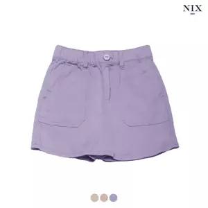 [NIXKIDS]여아) 저온스 코튼 컬러 아웃포켓 풀밴딩 큐롯팬츠(FKQMDKA921M)