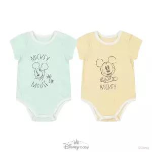 [보리보리/디즈니베이비]미키요루반소바디수트(MINT,YELLOW)_79R357502